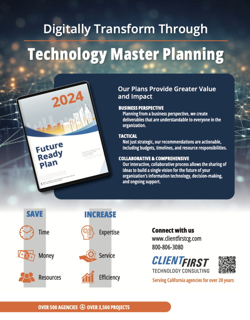 Technology Master Plan Ad